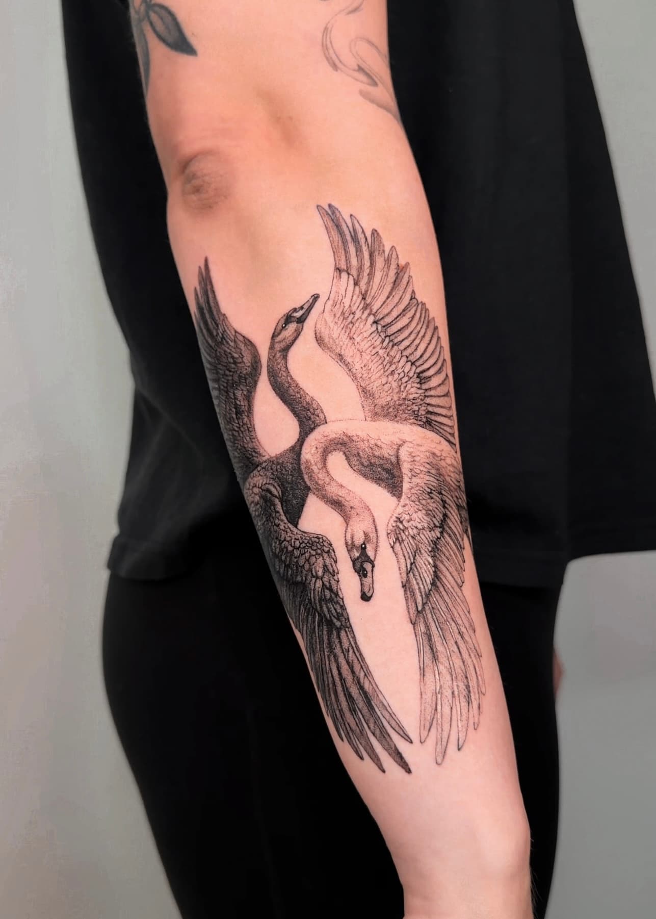 Black & grey realism tattoo by Uğur Bilgiç